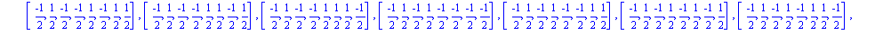 [[-1, -1, 0, 0, 0, 0, 0, 0], [-1, 0, -1, 0, 0, 0, 0, 0], [-1, 0, 0, -1, 0, 0, 0, 0], [-1, 0, 0, 0, -1, 0, 0, 0], [-1, 0, 0, 0, 0, -1, 0, 0], [-1, 0, 0, 0, 0, 0, -1, 0], [-1, 0, 0, 0, 0, 0, 0, -1], [-1...